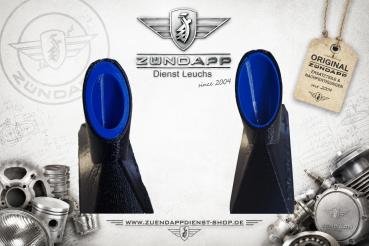 Preview: Zündapp Tuning-Luftfiltertrichter 5-teilig – Typ 517 / 529 / 530 – variabler Ansaugdurchmesser – 530-10.136 - schwarz